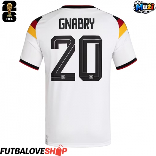 Dres Nemecko Serge Gnabry #20 Domáci MS 2026 Krátky Rukáv